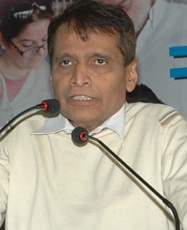 Railway minister Suresh Prabhu 